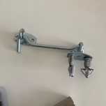 Carlig poarta 120 mm + Cilindru siguranta frezare Yale 3 chei 30x30 mm