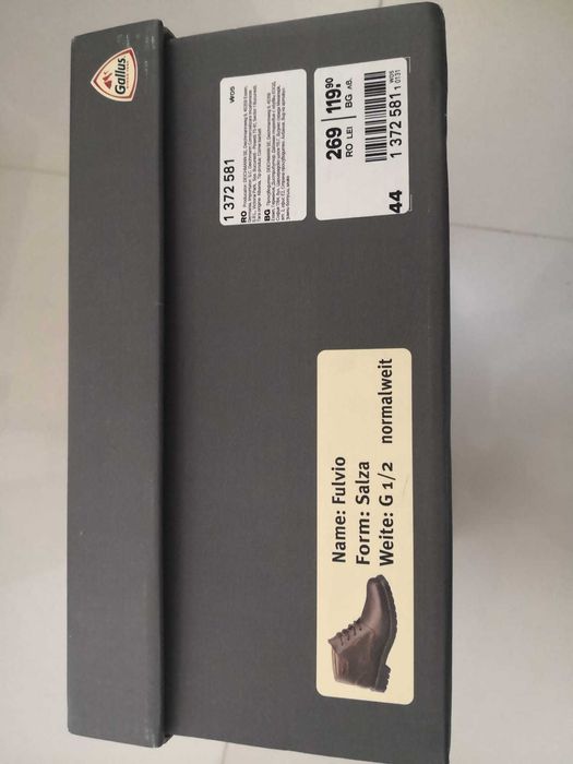 Pantofi bocanci Gallus Fulvio Salza