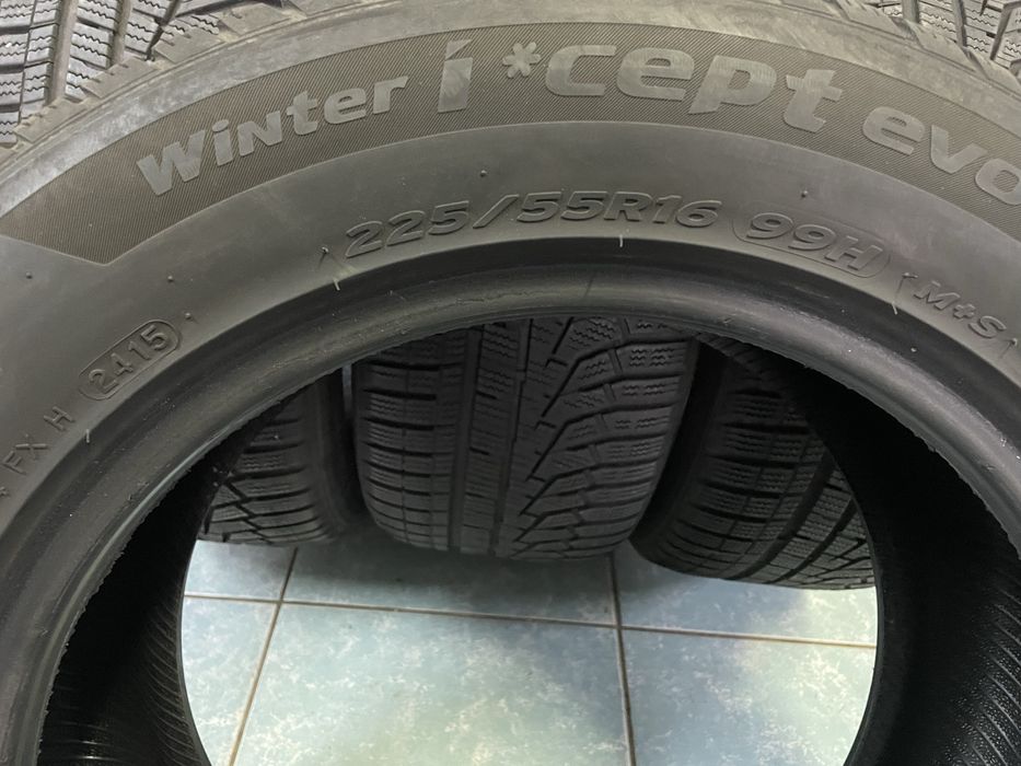 225 55 R16 M+S Hanook iarna