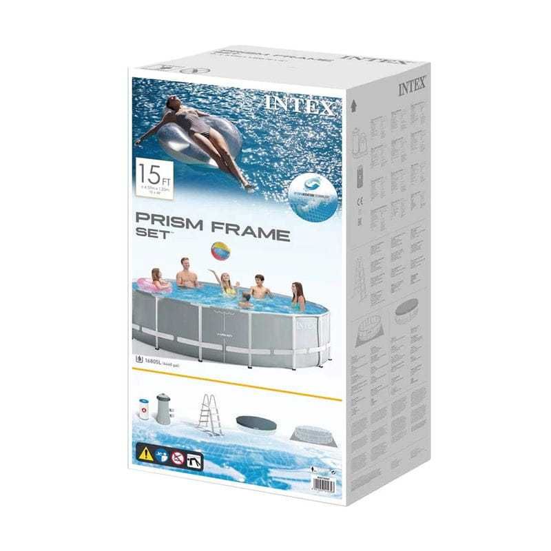 Сглобяем басейн INTEX Prism Frame с филтърна помпа, 427 x 107 см.