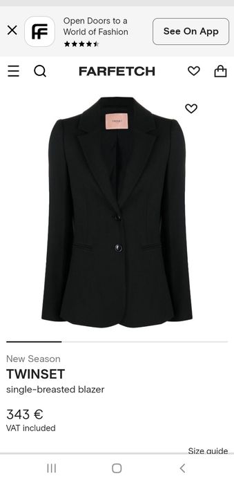 Blazer Twin-Set Simona Barbieri