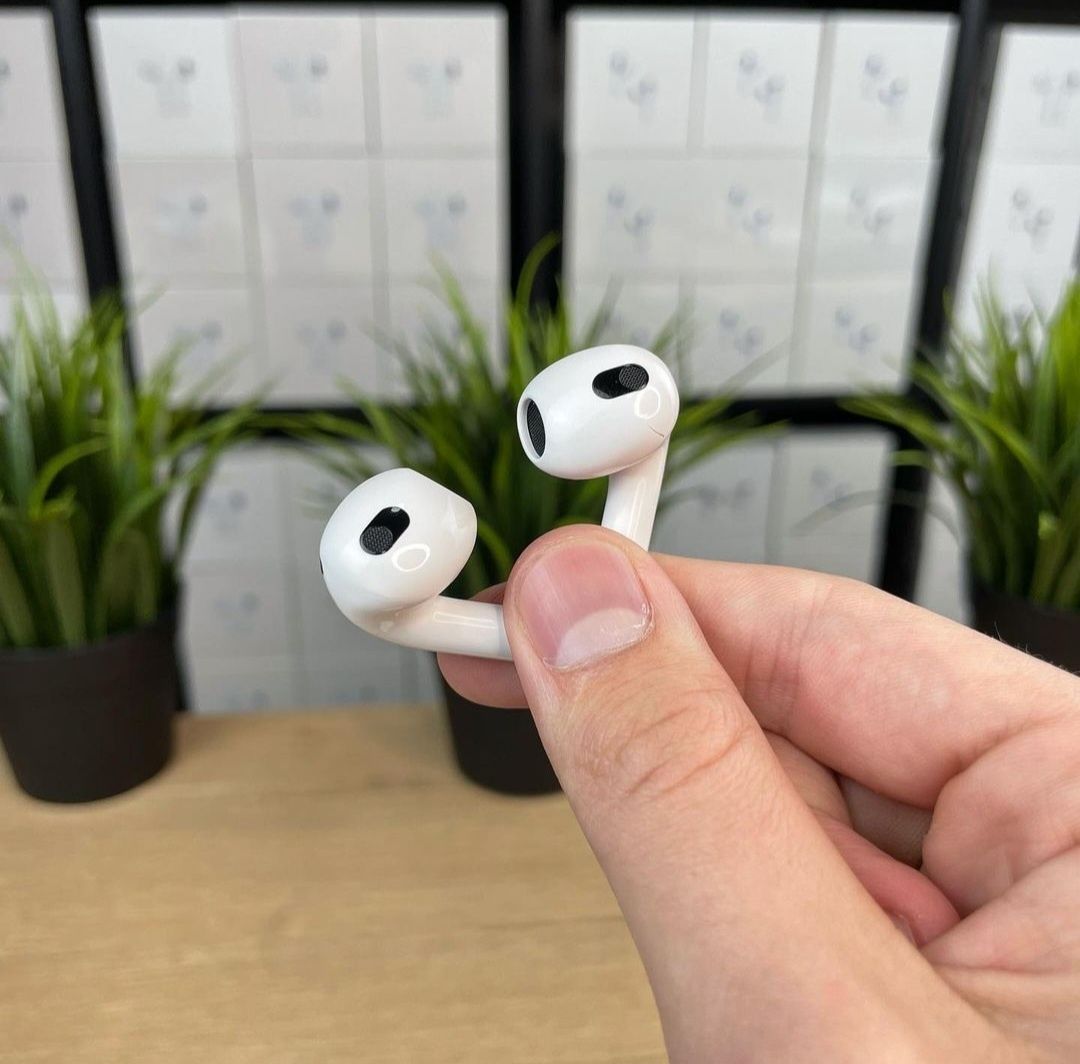 AirPods 3 Lux Premium 1:1 + чехол в подарок. Наушники беспроводные