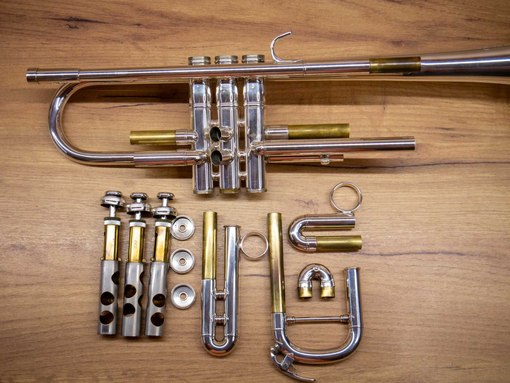 Тромпет Bb Yamaha Xeno YTR8335RGS Ямаха сребърен trumpet Silver