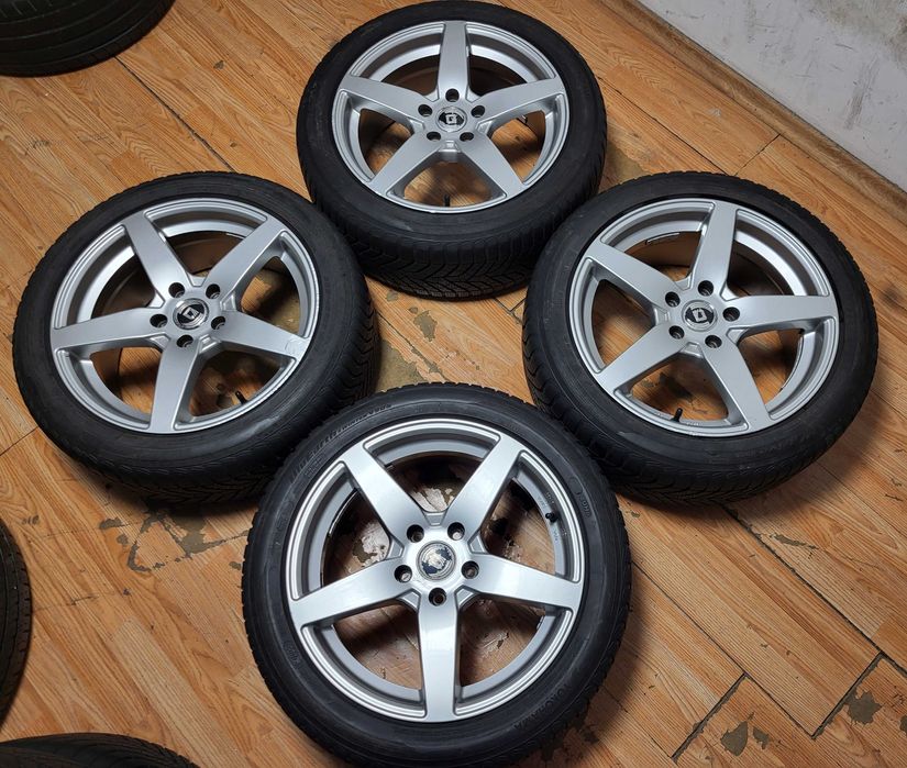 джанти 17" 5x112 Mercedes Audi Vw 225/45/17 зимни гуми