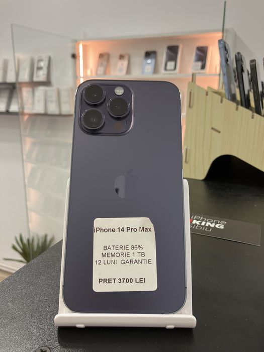 Magazin iPhone 14 Pro Max, in GARANTIE!
