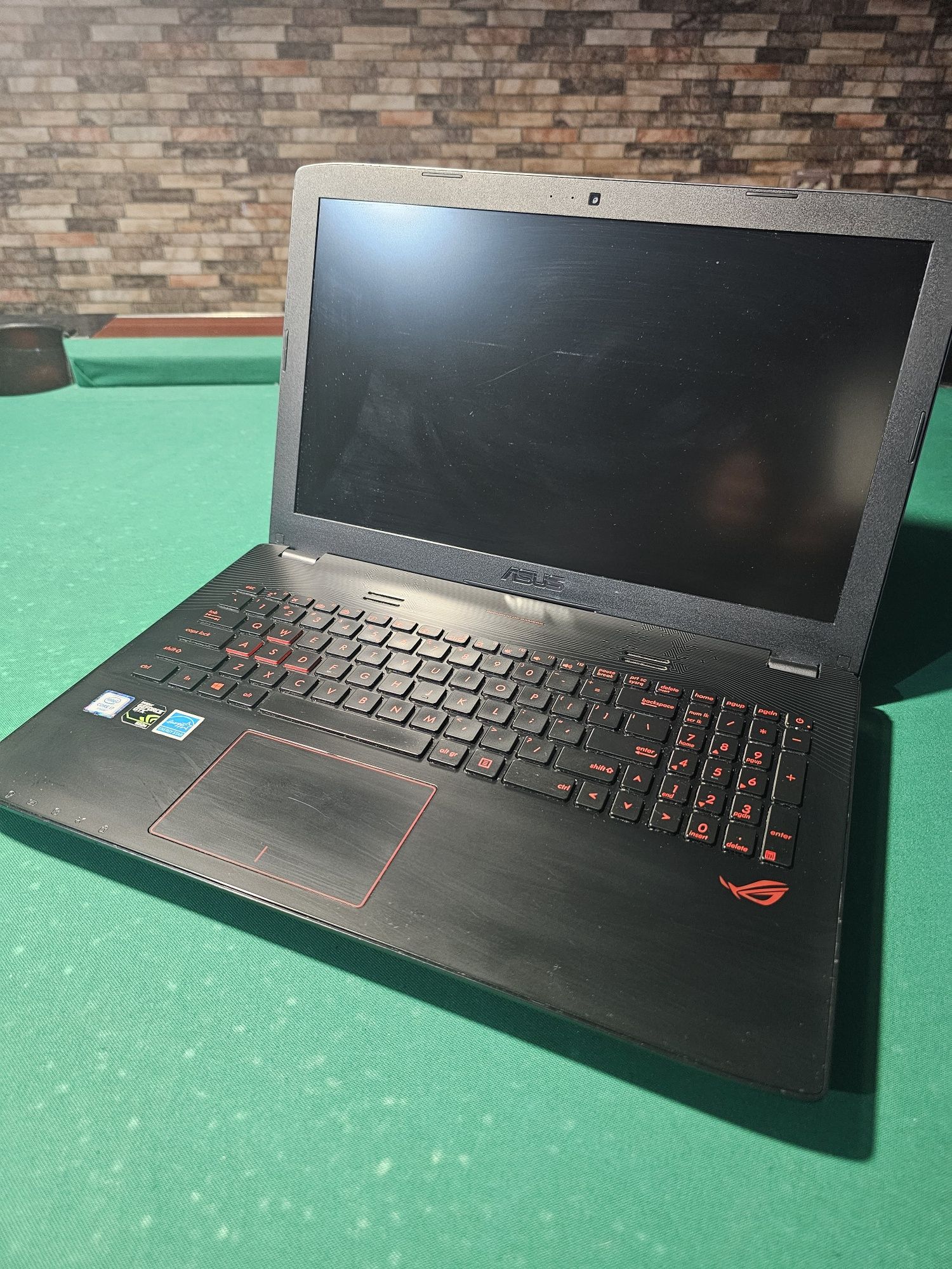 Laptop Asus rog gl552v gaming