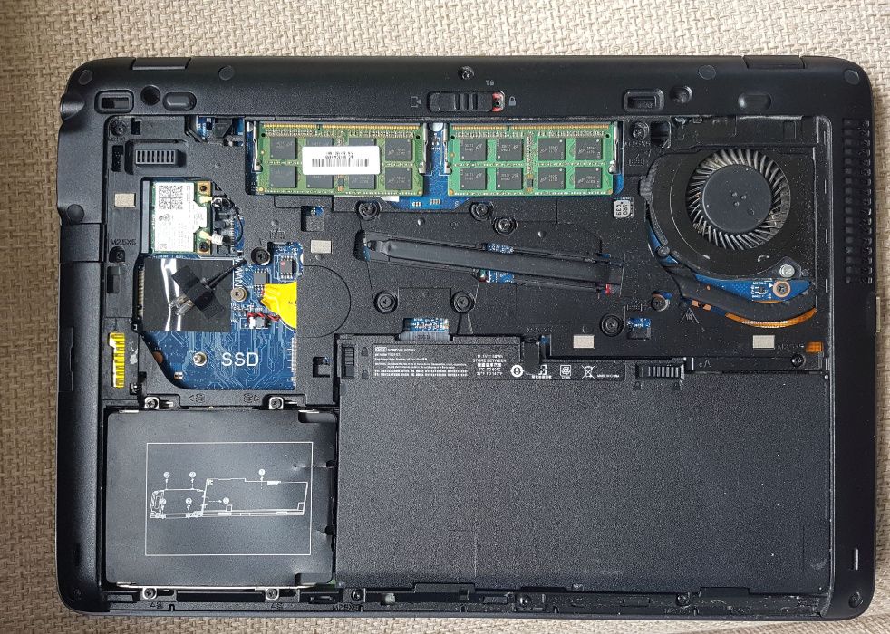 Лаптоп HP ZBook 14, Intel i7, 16GB, 512GB SSD - графична станция