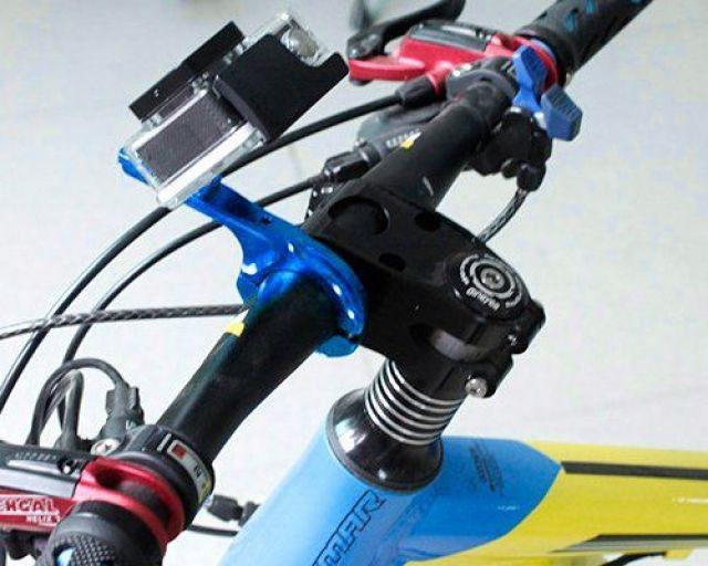 Алуминиева стойка за колело за екшън камери GoPro и други