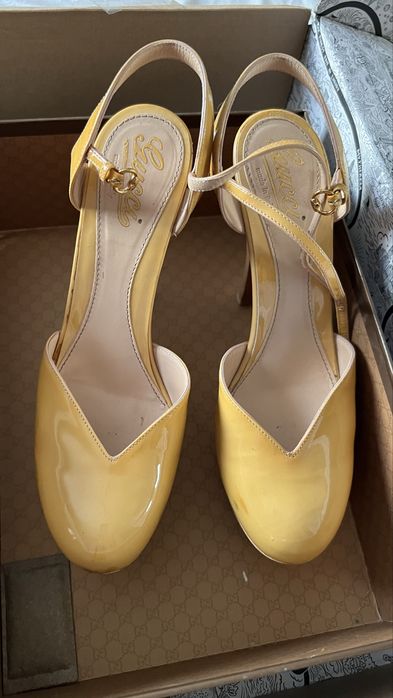 Pantofi cu toc inalt Gucci