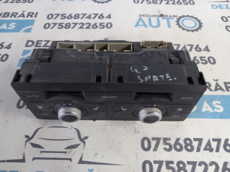 Panou Modul Unitate Comanda AC Climatronic Spate Audi Q7 4L
