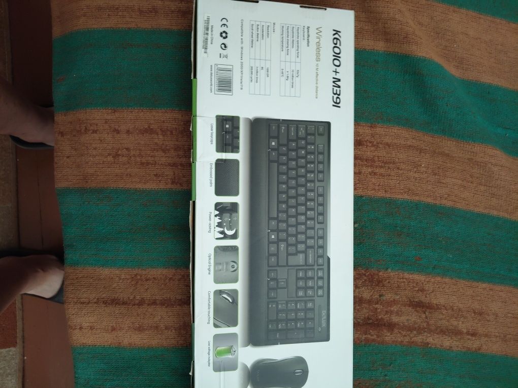 Нова Клавиатура Delux k6010