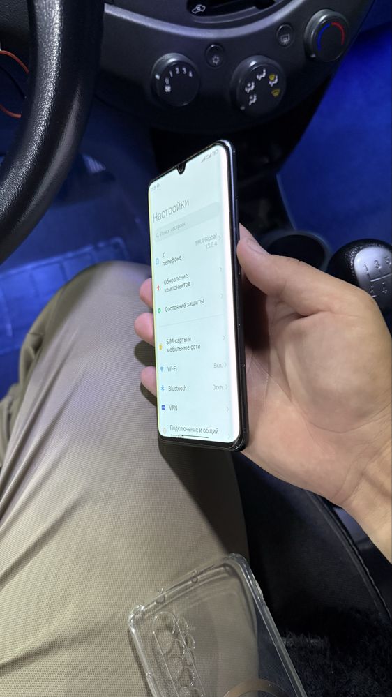 Xiaomi Mi note  10 lite 6/64 qora