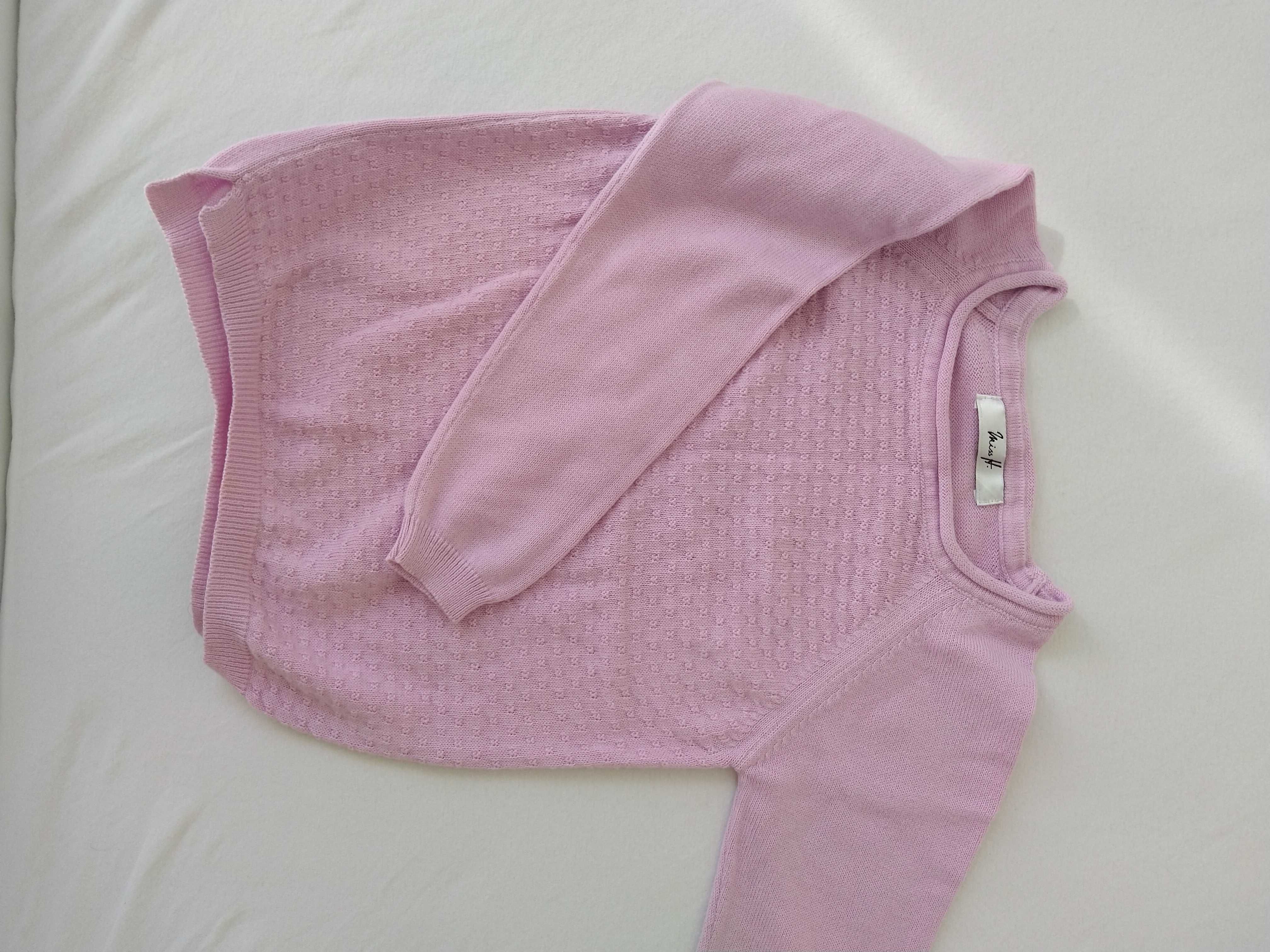 Детска плетена блуза 4-6 години