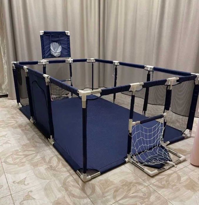 Детский манеж-безопасная и удобная игровая площадка