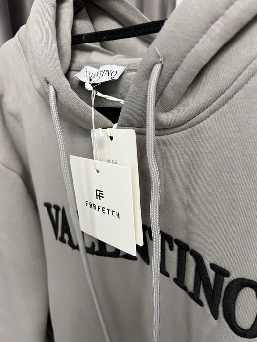 Hanorac VALENTINO Gri/Negru super calitate