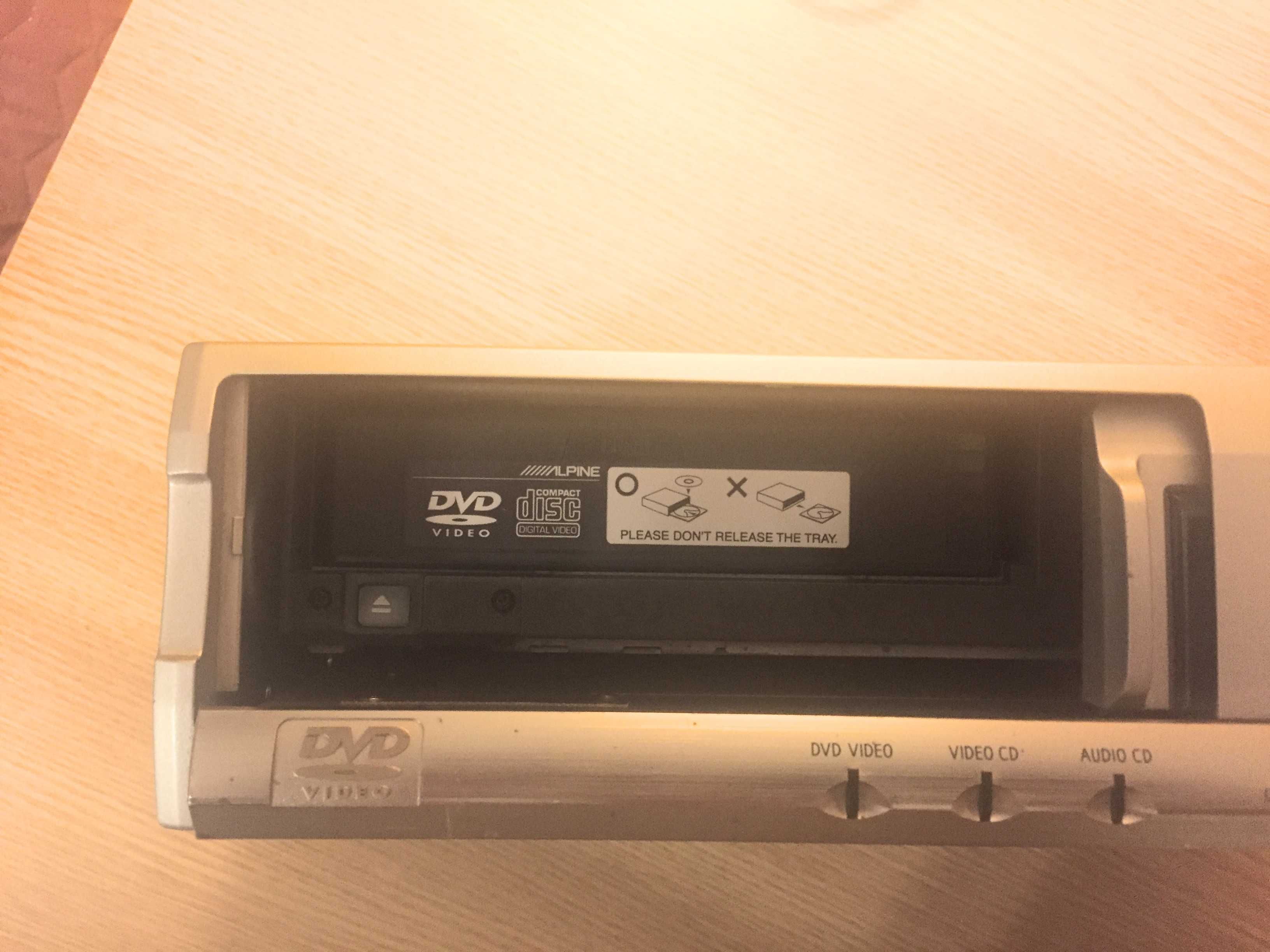 ALPINE DVD-CD DTS 5.1 Player DHA-S680P cu MAGAZIE pt masina (Japan)