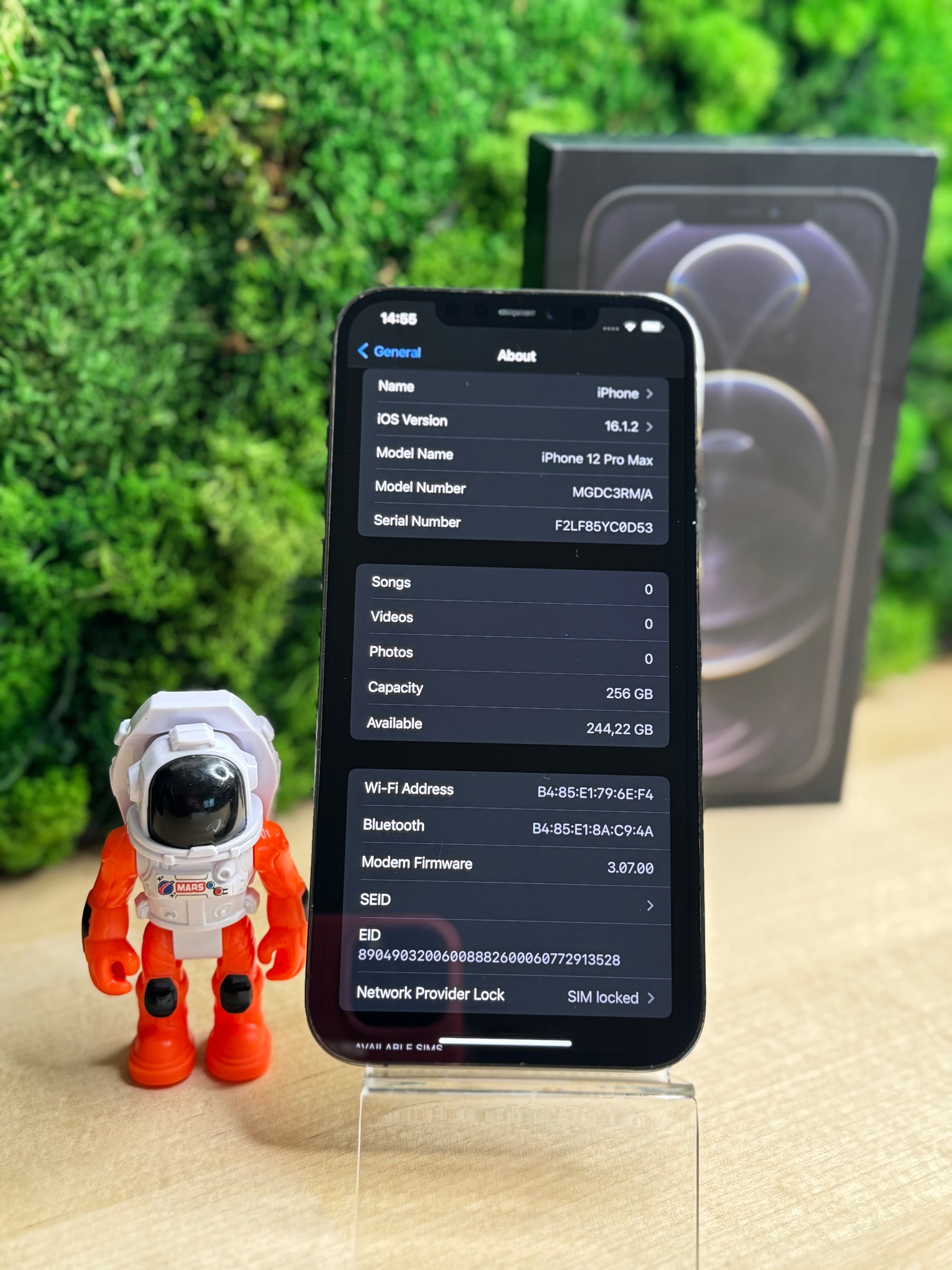 iPhone 12 Pro Max Graphite Gri 256GB 81% Baterie #4011