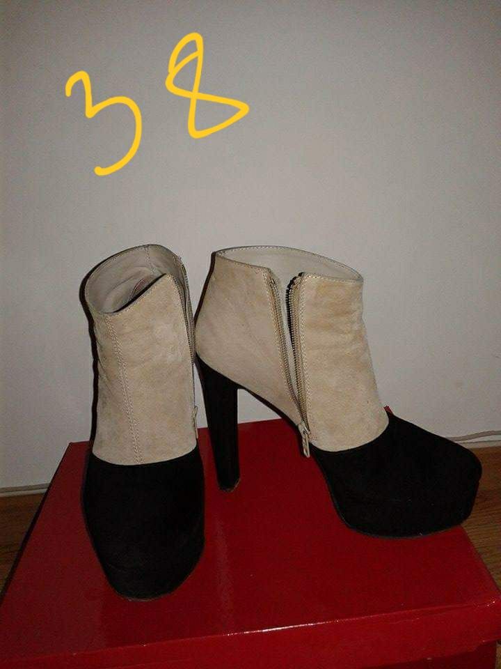 Botine dama piele