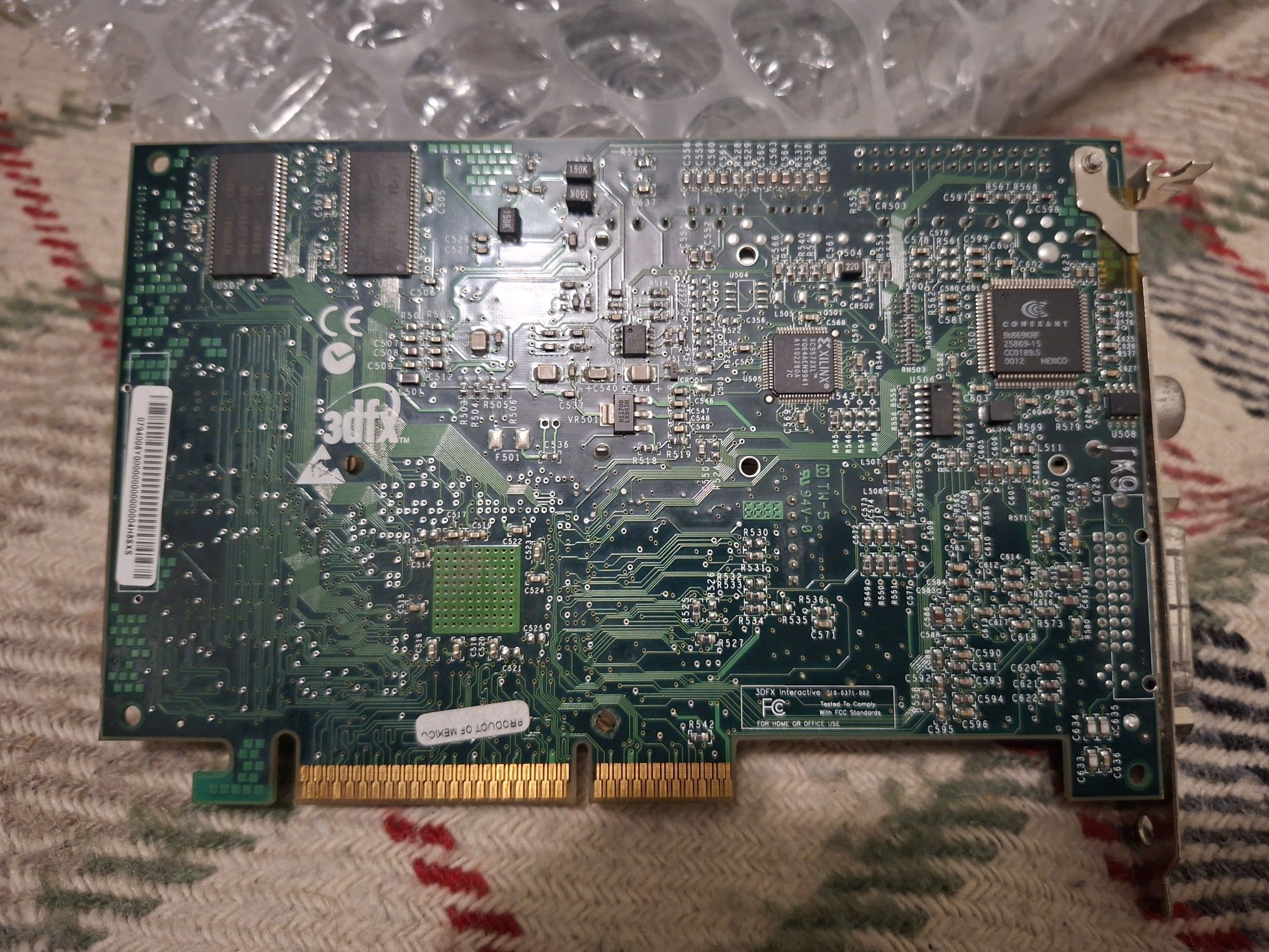 Видео карта 3DFX VooDoo 3 3500 TV 16MB AGP 2x