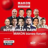 Sotuvchilar davri makon biznes forum 18-19 may humo arena