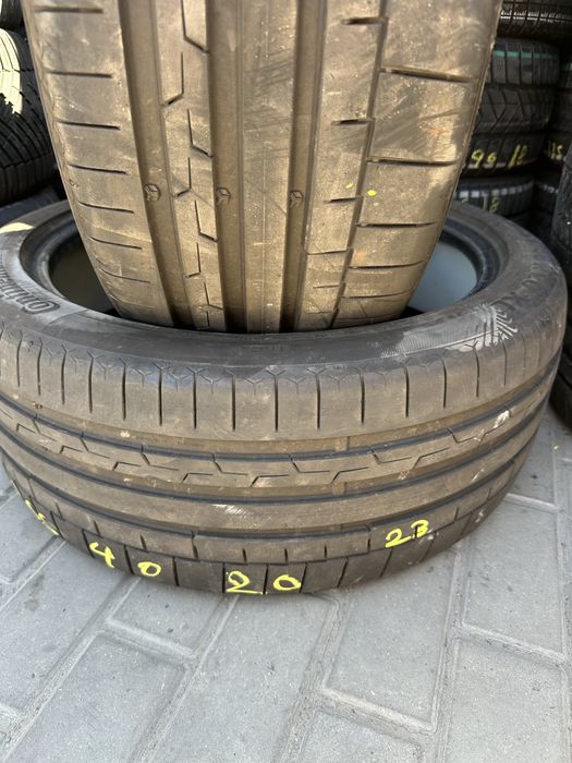 Set 2 anvelope vara 255/40/20 Contnental dot 2023