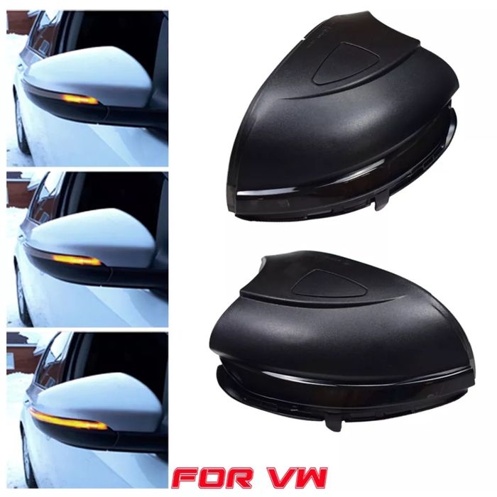 Semnalizare Dinamica VW Golf 6 Touran Portocaliu / Albastru Volkswagen