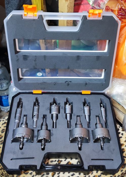 Набор коронок по металлу Xpert, 16; 18; 20; 22; 25; 30; 35; 45; 50; 53