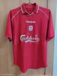Tricou Vintage Liverpool FC Home Sezonul 2000–2002