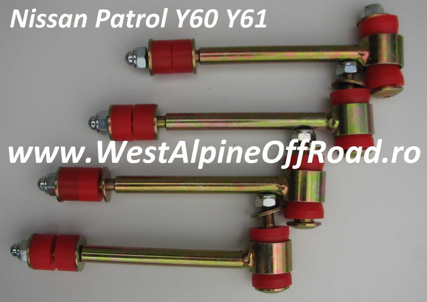 Bielete antiruliu Nissan Patrol GR Y60/Y61 HD - Standard, +5 +7 +10 cm