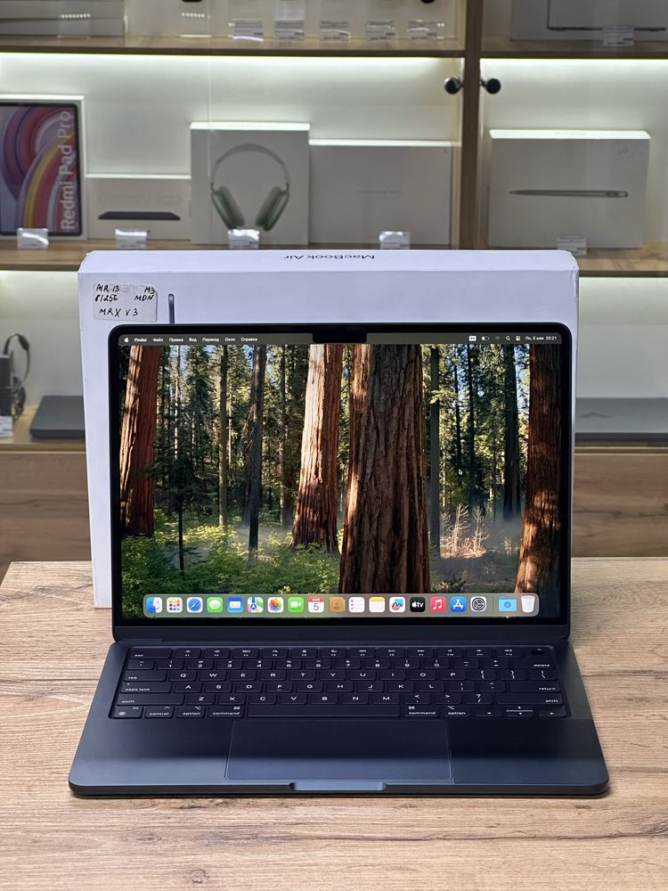 MacBook Air 13 M3 256 GB 100% 41 цикл | Mobile Zone