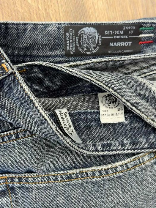 Оригинални мъжки дънки DIESEL, размер 34х34 Made in ITALY!