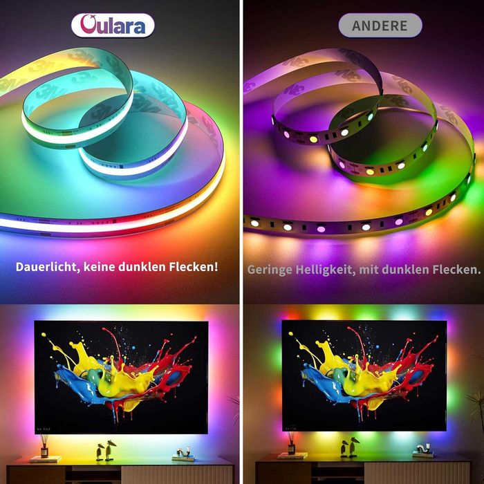 Нова RGB COB LED Лента 6M WS2811 WiFi Alexa Управление Музикален Режим