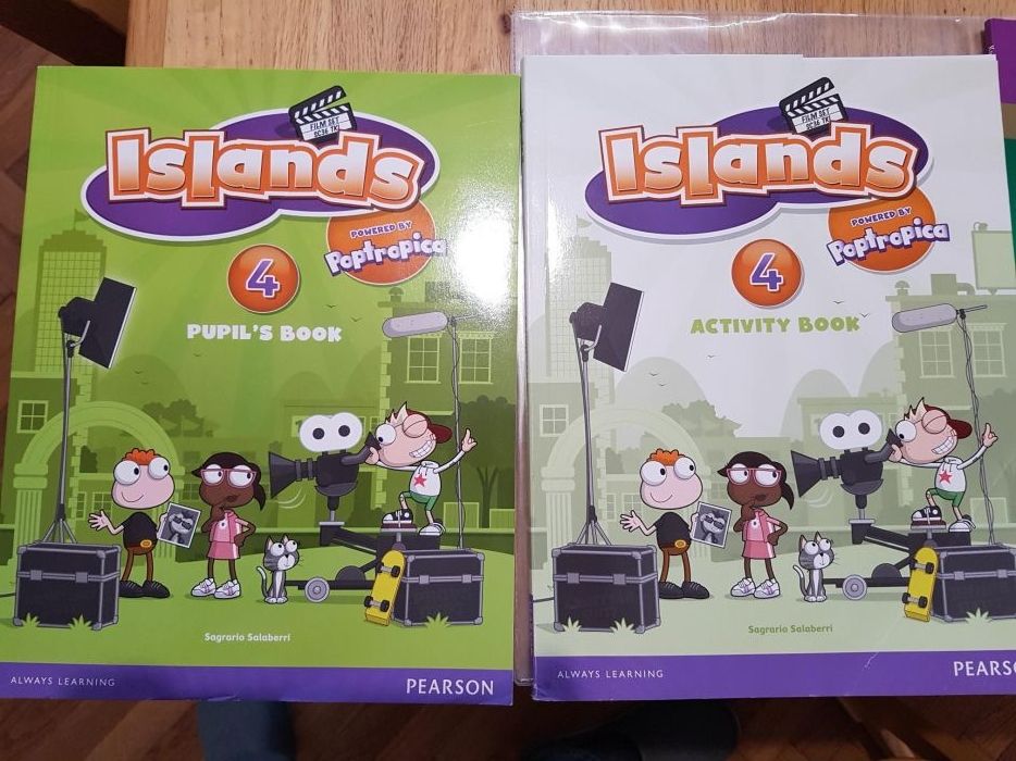 Carte / manual, caiet Islands 4 engleza pupil, activity book