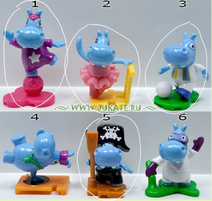 Игрушки из киндеров