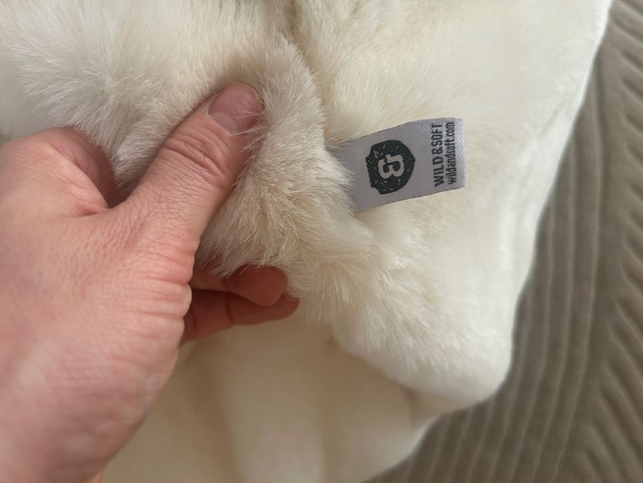 Beanbag deosebit din blanita crem