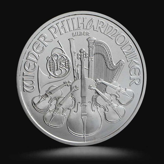 Monedă de argint Vienna Philharmonic 1 uncie