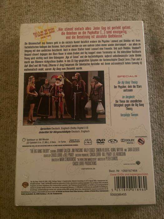 The big bang theory DVD