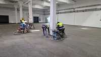 Turnare finisare sapa beton cu Elicopter cu cuart, Periat