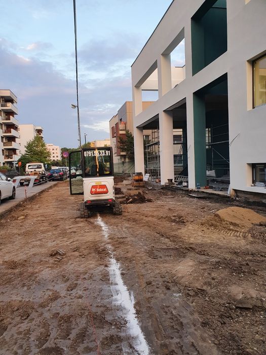 Miniexcavator pentru sapat  /picon
