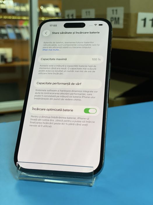 Apple iPhone 14 PRO 100%, 256GB, Garantie 12 luni | Lensun