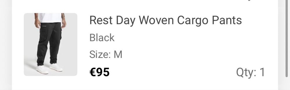 Gymshark Rest day cargo pants