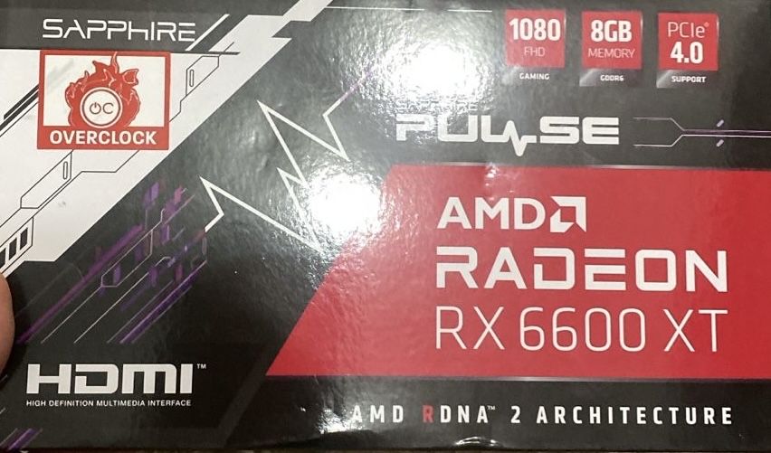 Sapphire RX 6600 Xt