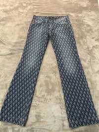 Дънки с ниска талия Versace Jeans Couture