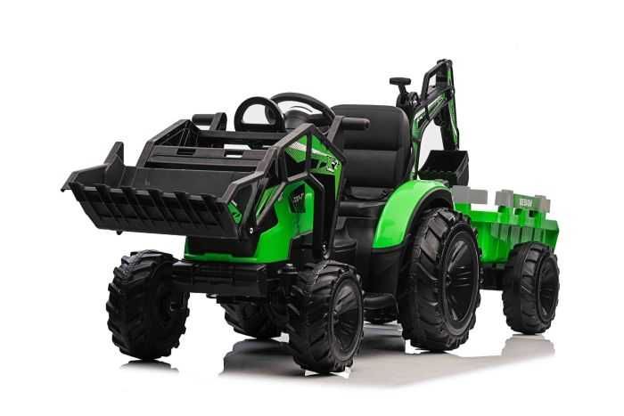 Детски Акумулаторен Трактор TOP-WORKER, 90W, 12V/10Ah, EVA гуми
