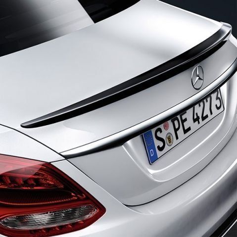 Лип спойлер за багажник Mercedes W205 C-Class (2014+) - AMG Design