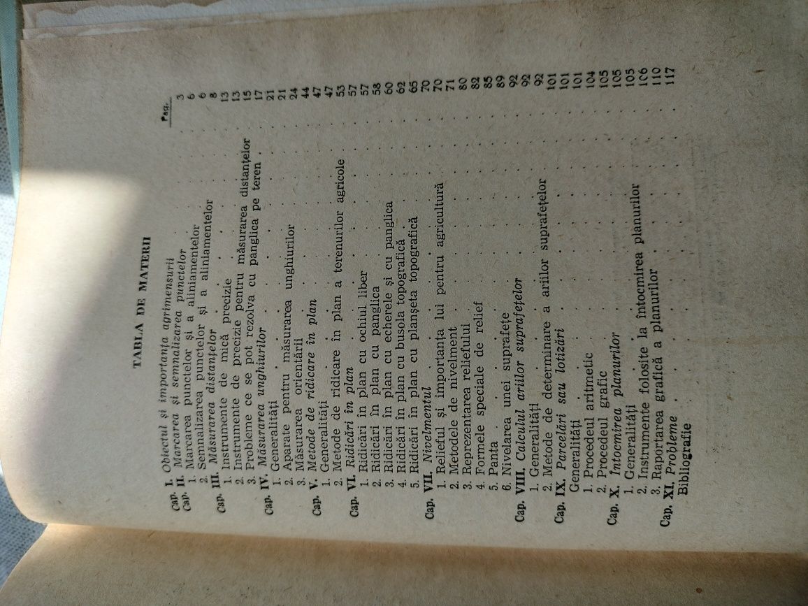 Agrimensura , 1961 , manual
