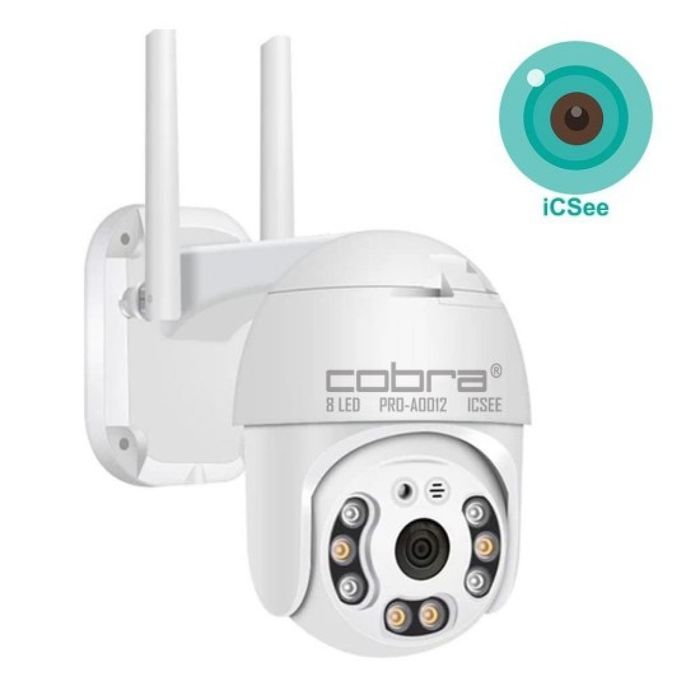 Куполна безжична камера Cobra 8LED + 64GB CARD