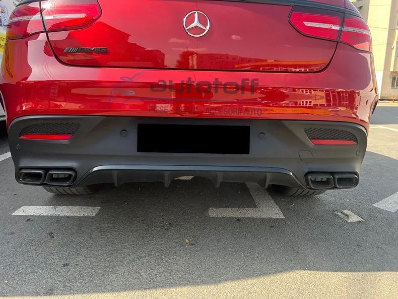 Difuzor Mercedes GLE Coupe C292 (15-18) 63 AMG Full Black  Difuzor Mercedes GLE Coupe C292 (15-18) 63 AMG Full Black