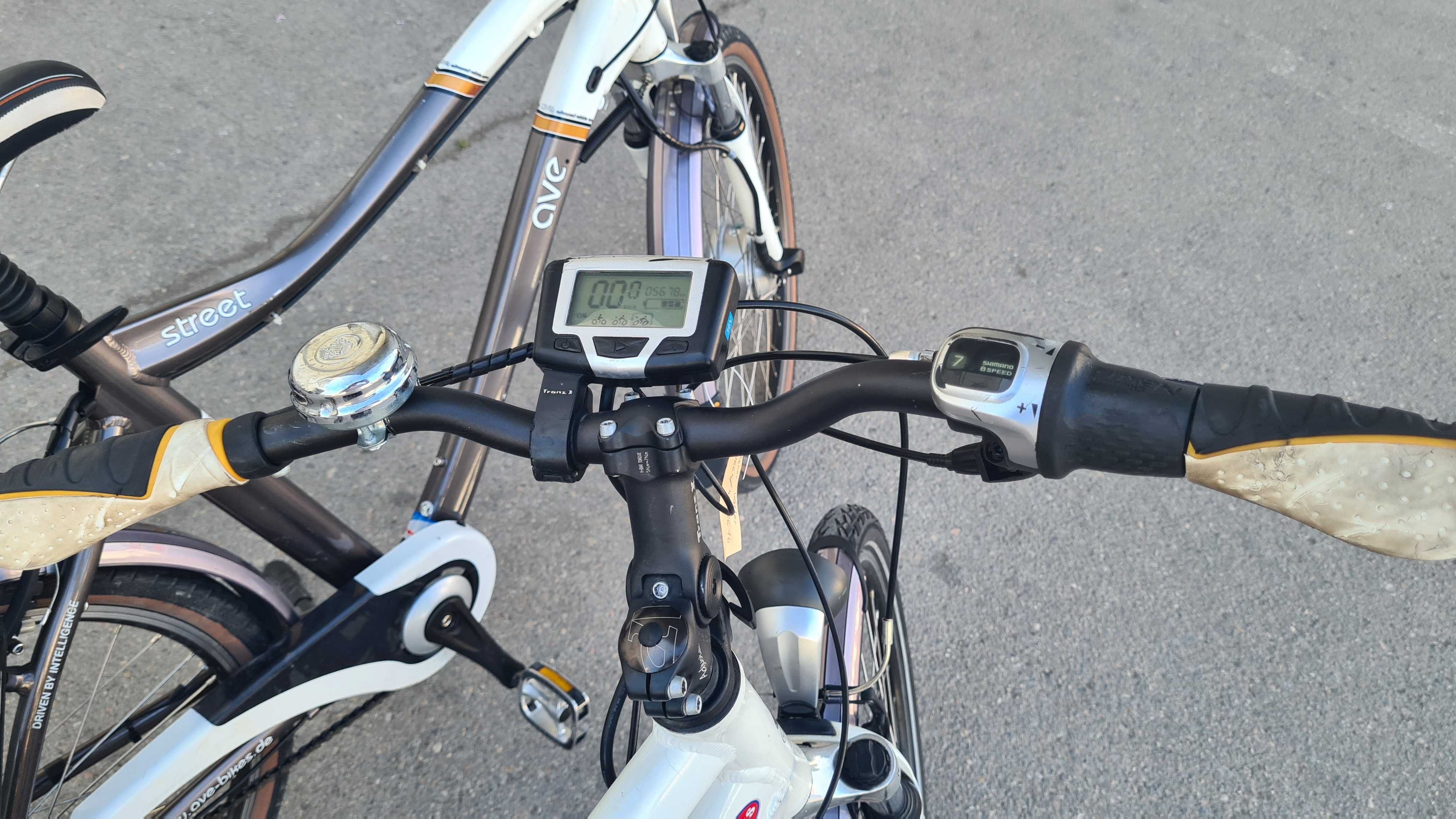 Елетрически велосипед Колело Ебайк Ebike  Алуминиево 26" AVE Аве