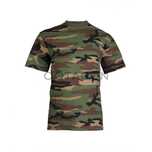 Tricouri militare cu camuflaj pentru copii Mil-Tec Urban/Woodland